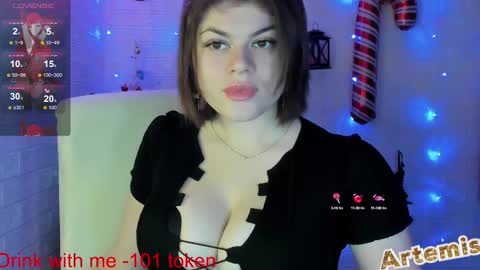 Artemis  my pvt is open and lovense is active  online show from December 8, 7:48 am