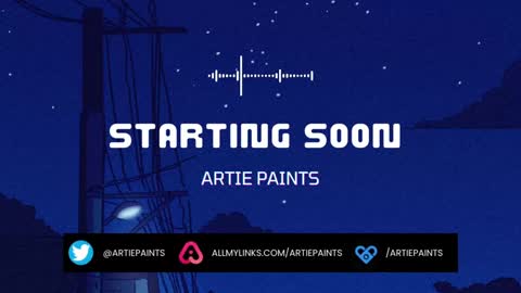 Artie Paints online show from December 4, 10:43 pm