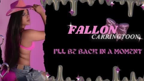 Fallon carrington online show from December 2, 7:52 pm