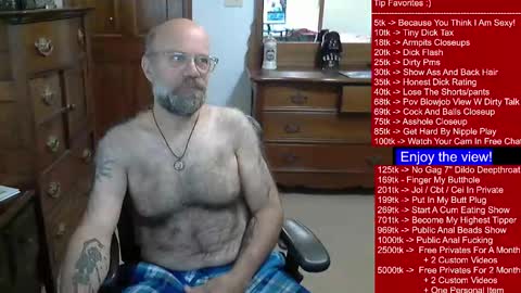 HairyDaddyBear69 online show from January 2, 4:15 pm