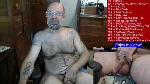 HairyDaddyBear69 online show from January 5, 3:44 pm