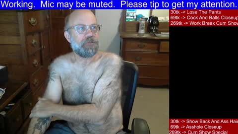 HairyDaddyBear69 online show from December 9, 3:17 pm