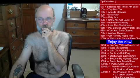 HairyDaddyBear69 online show from December 23, 2:41 pm