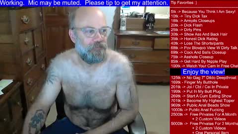 HairyDaddyBear69 online show from December 24, 2:03 pm