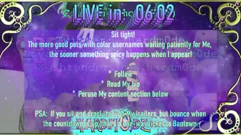 B0ne Daddy Bonesaw Real-Life College of Whispers Bard   mindfuck brainwash hypno cerebral sensual  online show from November 22, 4:23 pm