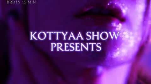 Kottyaa cb FOLLOWING  online show from December 30, 6:31 pm