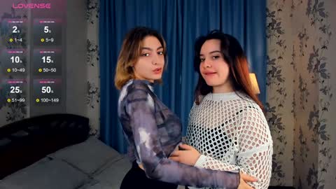 Hey hey our name is Elley and Nessie Lovense is active time to play   PVT IS OPEN  online show from December 10, 7:09 am