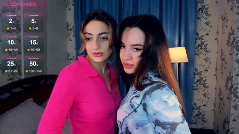 Hey hey our name is Elley and Nessie Lovense is active time to play   PVT IS OPEN  online show from December 12, 7:12 am