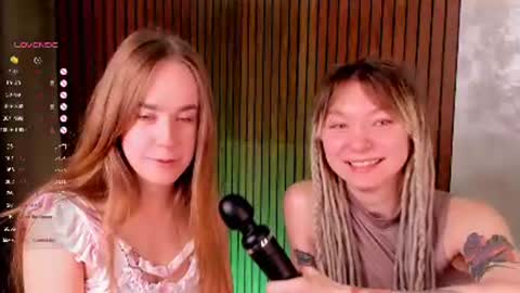  Helloour names are blonde Stacy and brunette May good to see you online show from December 21, 1:07 am