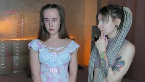  Helloour names are blonde Stacy and brunette May good to see you online show from December 9, 1:02 am