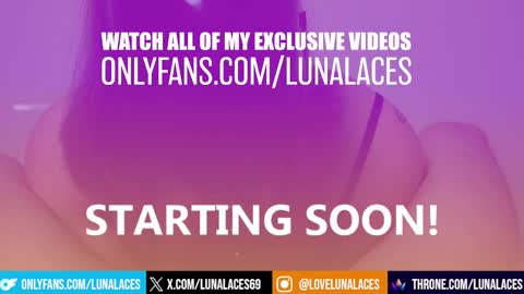 Luna Laces online show from November 23, 4:45 am