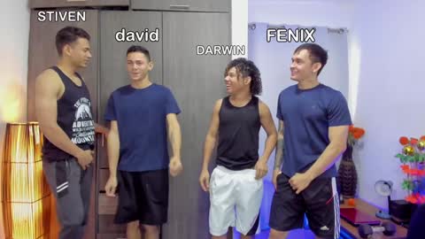 Team Cris Darwin- Fernando- Stiven- David online show from November 30, 11:36 am