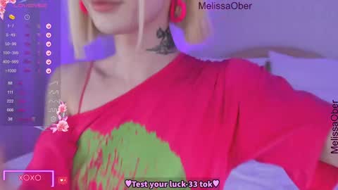 Melissa or abbreviated Mel or Lis online show from November 10, 10:07 pm