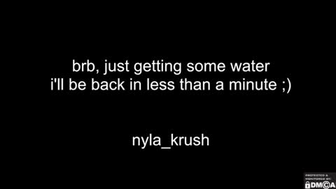 Nyla Krush online show from November 14, 4:12 am