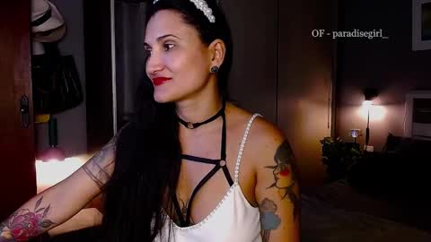 My alter ego Betinna Flowers - a tattooed Miss  -   Are you missing me come in here  -  online show from December 8, 9:27 pm