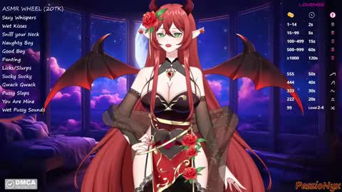 Succubus Nyx online show from November 14, 1:29 am