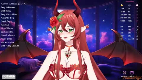 Succubus Nyx online show from January 19, 6:04 am