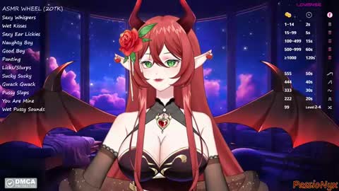 Succubus Nyx online show from November 24, 10:39 pm