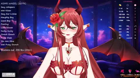 Succubus Nyx online show from December 30, 2:21 am