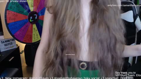 The Real Samantha Hayes haha online show from December 2, 1:11 am