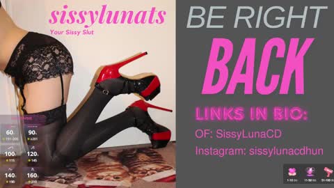 SissyLunaTS online show from January 7, 9:12 am