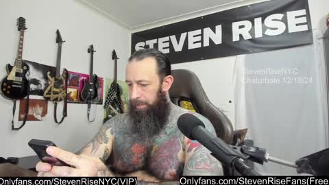 StevenRiseNYC online show from December 18, 11:14 pm