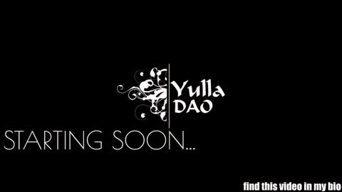 yulla dao online show from January 31, 3:15 pm