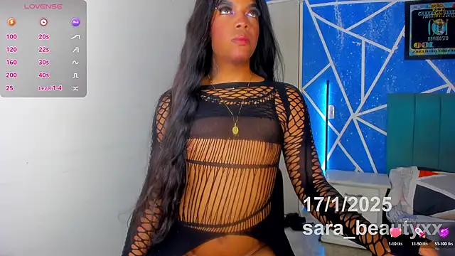 SARA BEAUTYXX online show from January 17, 9:23 pm