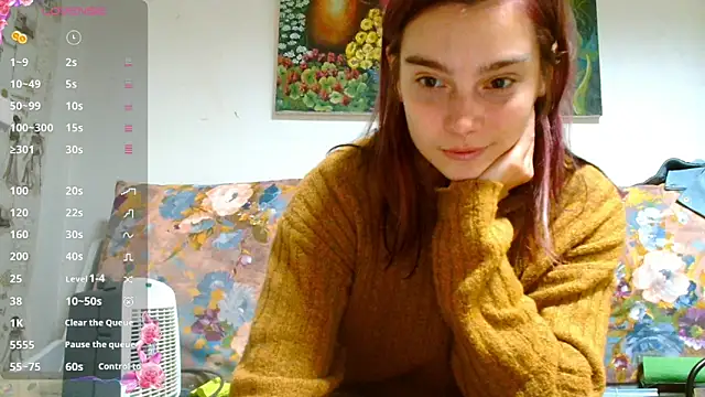 Sophie Bell online show from November 17, 6:38 pm