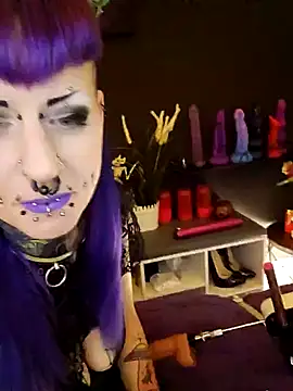 Purple Coffin666 online show from December 18, 10:20 pm