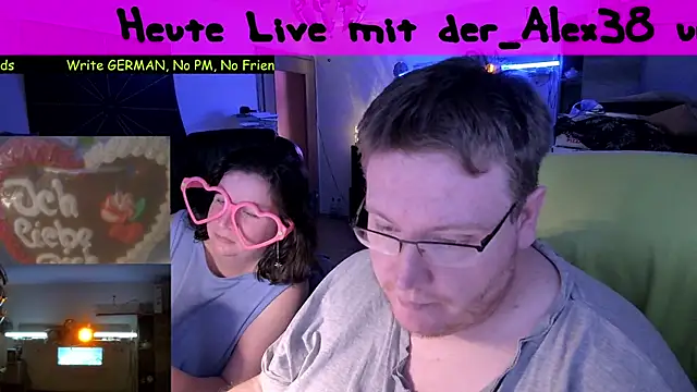 der alex38 online show from January 31, 8:59 pm