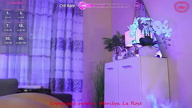 Marilyn La Rose online show from December 11, 8:43 pm