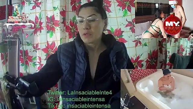 LaInsaciableIntensa online show from January 5, 3:54 pm