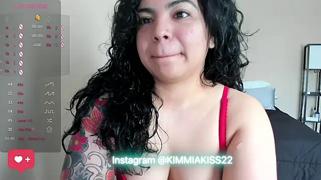 kimmiakiss22 online show from December 1, 7:59 pm